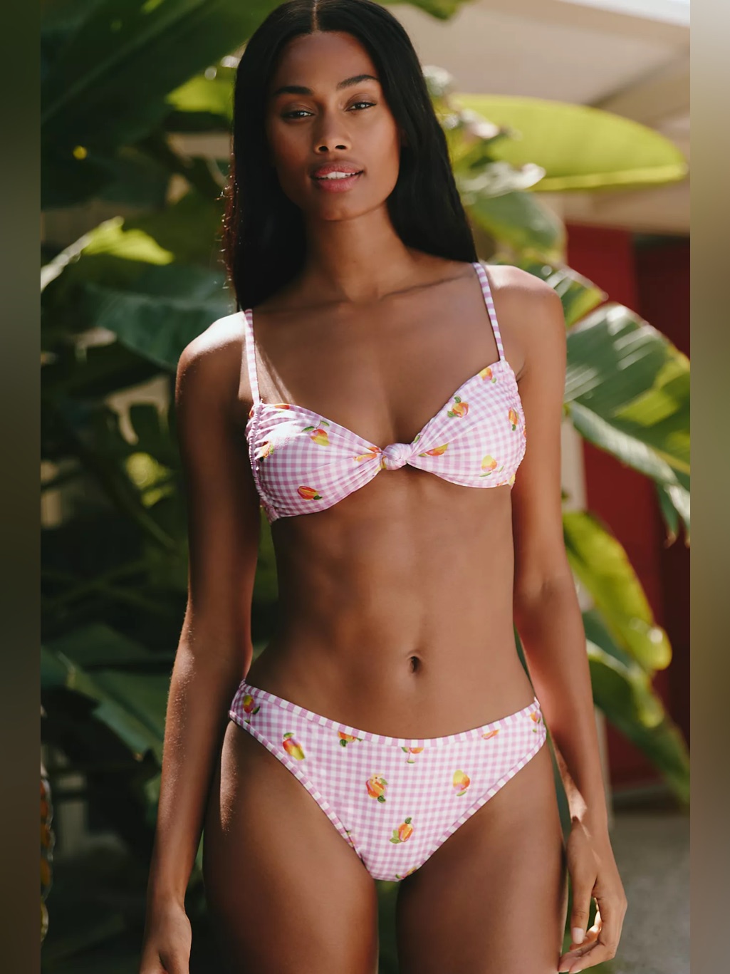 Farm Rio X Anthropologie Bikini Top And Bottoms Set